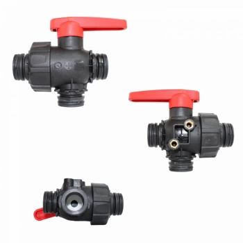 Válvula Esfera Manual 3 Vias T4 M Fluxo Continuo ARAG 45534444